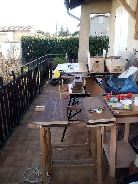 construction de rayonnage 2